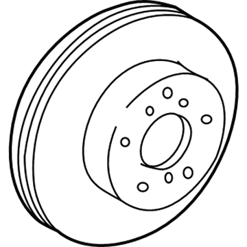 Toyota 43512-08021 Front Disc