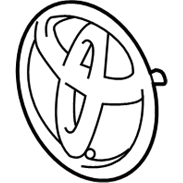 Toyota 75310-47010 Emblem