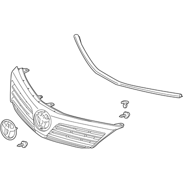 2014 Toyota Camry Grille - 53101-06710-A0