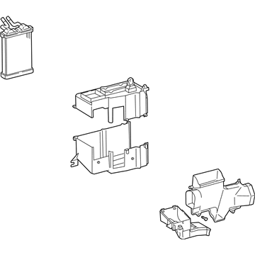 Toyota 87150-04052 Heater Assembly