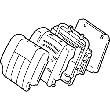 Toyota 71480-6A570-B0 Seat Back Assembly