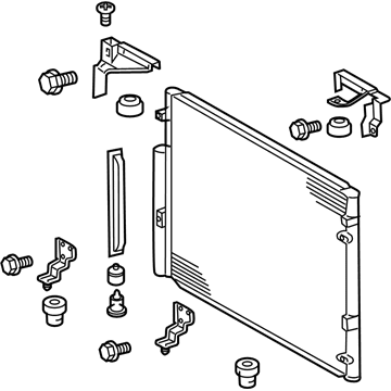 Toyota 88460-60400 Condenser Assembly