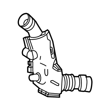 Toyota 17D10-77030 Air Outlet Tube