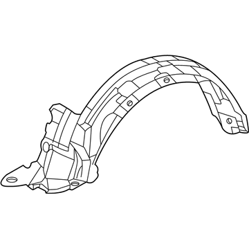 Toyota Sequoia Wheelhouse - 53875-0C040