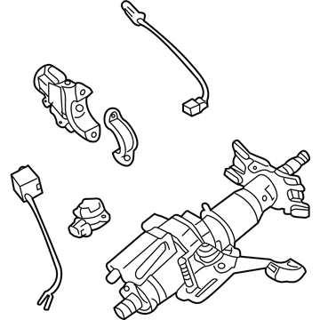 Toyota 45200-08040 Post Assembly, Steering