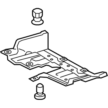 Toyota 58166-0E050 Under Cover