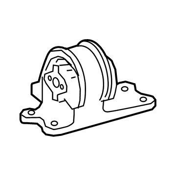 Toyota 12372-F0190 Side Transmission Mount