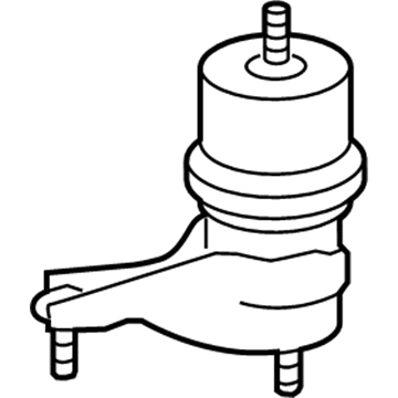 Toyota 12372-31050 INSULATOR, Engine Mounting