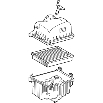 2021 Toyota Highlander Air Filter Box - 17700-F0210