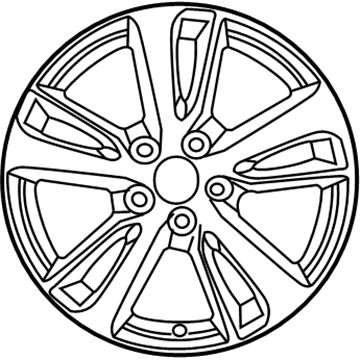 Toyota 42611-0R170 Wheel, Alloy