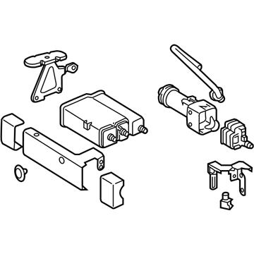 Toyota 77740-52120 CANISTER Assembly, CHARC