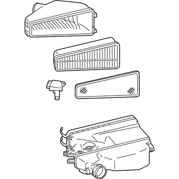 Toyota 17700-0P013 Air Cleaner Assembly