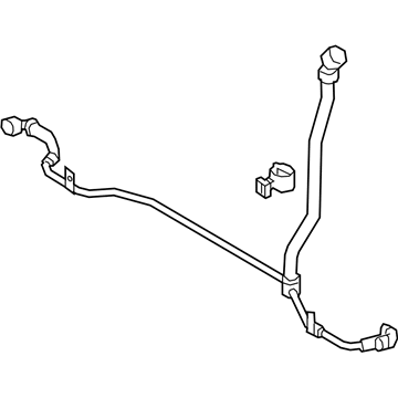 Toyota 16057-WAA02 Water Hose