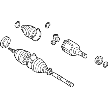 2007 Toyota Tundra Axle Shaft - 43430-0C040