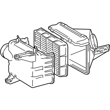 Toyota 17700-07060 Cleaner Assy, Air