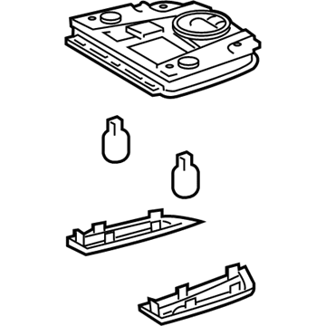 Toyota 81260-47140-B0 Map Lamp Assembly