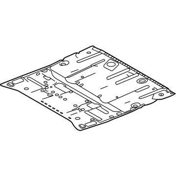 Toyota 58114-08020 Reinforcement, Fr Fl