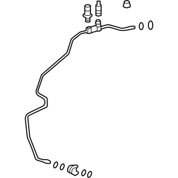 Toyota 88710-0EB50 Liquid Line