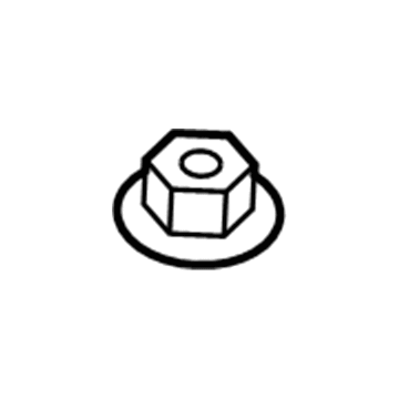 Toyota 90178-A0077 Armrest Nut