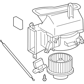 Toyota 87130-06061 Blower Assembly