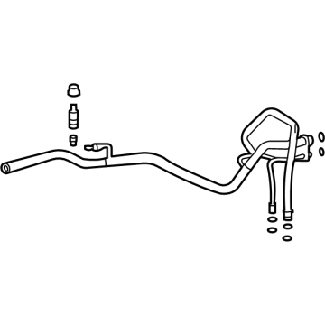 Toyota Sienna A/C Hose - 88710-08210