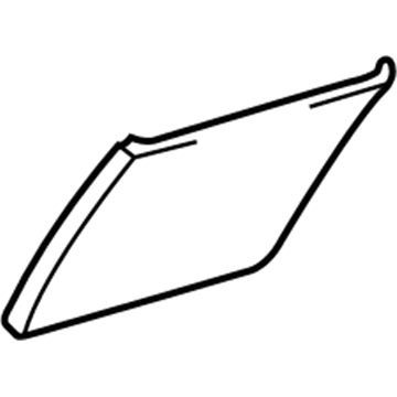 Toyota 58912-AG010-B0 Rear Cover