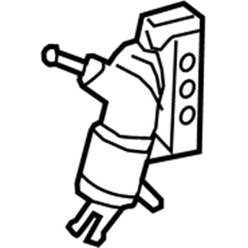 Toyota 16331-25030 Water Outlet