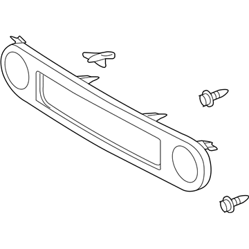 Toyota 53100-35A31 Radiator Grille Assembly