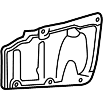 Toyota 51443-12080 Side Shield