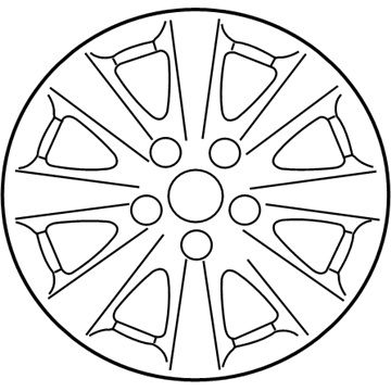 Toyota 4261A-06020 Wheel, Alloy