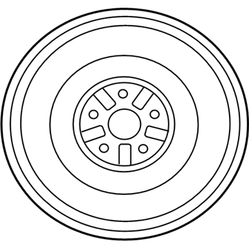 Toyota 42611-06380 Wheel, Spare