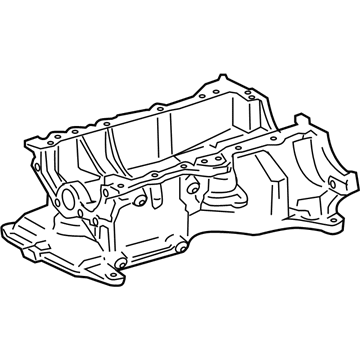 Toyota 12111-21033 Upper Oil Pan