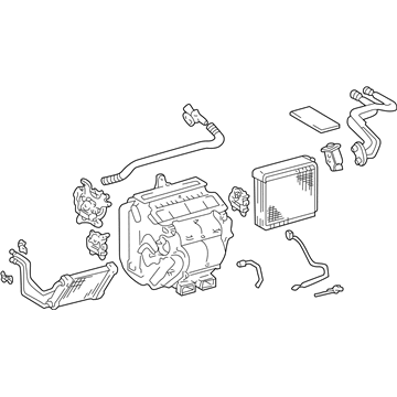 Toyota 87050-07111 A/C & Heater Assembly