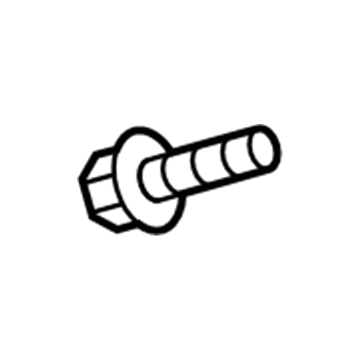 Toyota 90118-WB495 Splash Shield Screw