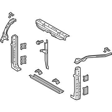 Toyota 53201-08040 Support Sub-Assembly, Ra