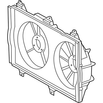 Toyota 16711-0A170 Fan Shroud