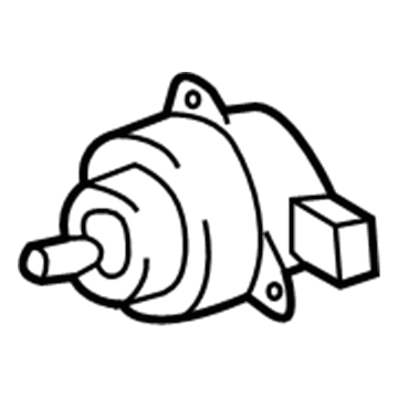 Toyota 16363-0A180 Fan Motor