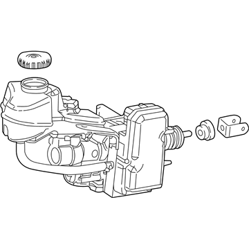 2021 Toyota Corolla Brake Master Cylinder - 47050-12C40