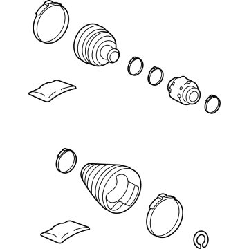 Toyota 04427-0E160 Boot Kit