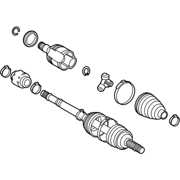 Toyota 43420-0E230 Front Drive Shaft Assembly