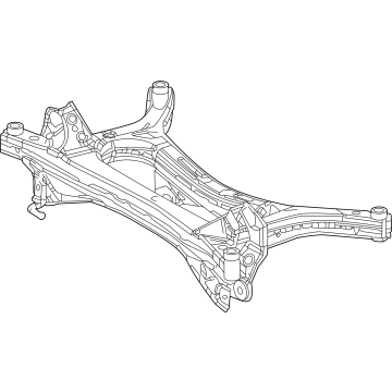 Toyota 51206-12201 Suspension Crossmember