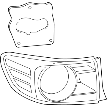 Toyota 81561-12C10 Combination Lamp Assy