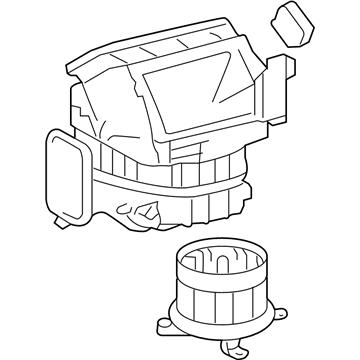 Toyota 87130-60670 Case Assembly