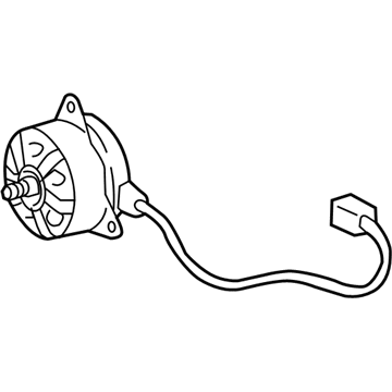 Toyota C-HR Fan Motor - 16363-37220