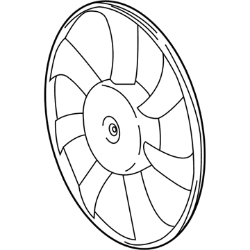 2021 Toyota C-HR Fan Blade - 16361-0T170