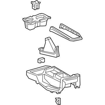 Toyota 58804-04030-C1 Panel Sub-Assembly, Cons