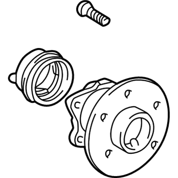 Toyota 42450-01010 Hub & Bearing