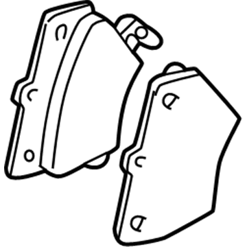 Toyota 04466-20090 Brake Pads