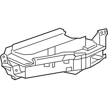 Toyota 83108-07010 Mirror Sub-Assembly, Met