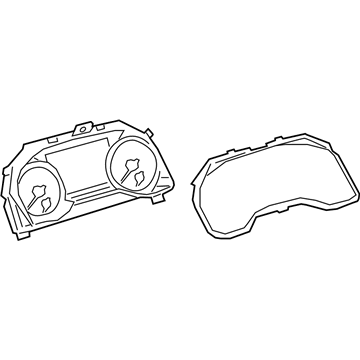 Toyota 83800-07770 Cluster Assembly